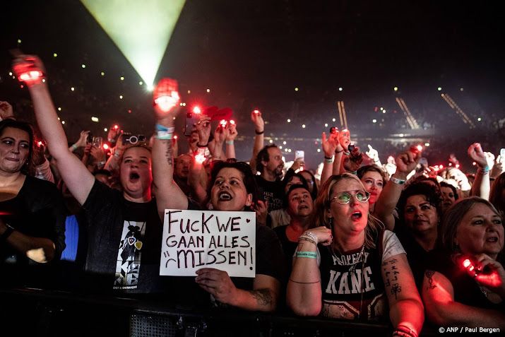 Dinand vond laatste concert Kane 'amazing: wow wow wow'
