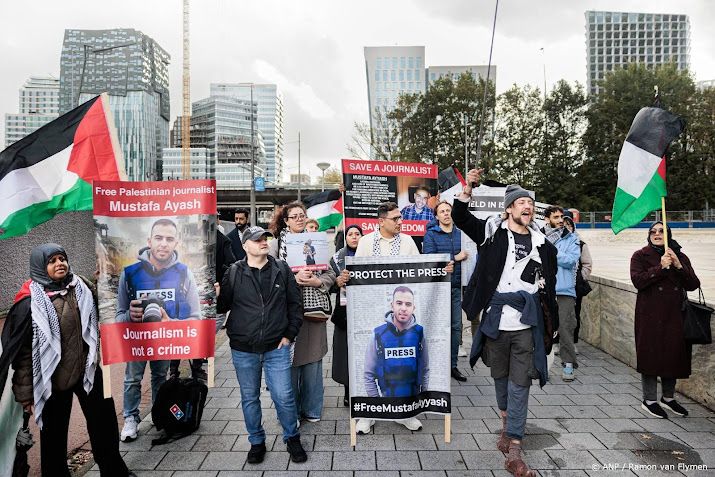 Veel belangstelling voor overleveringszaak Palestijnse journalist