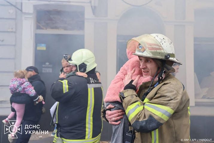 Dode bij Russische aanval op kleuterschool in Charkiv
