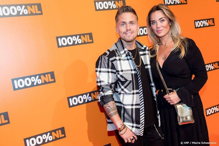 André Hazes en Monique Westenberg feliciteren jarige zoontje