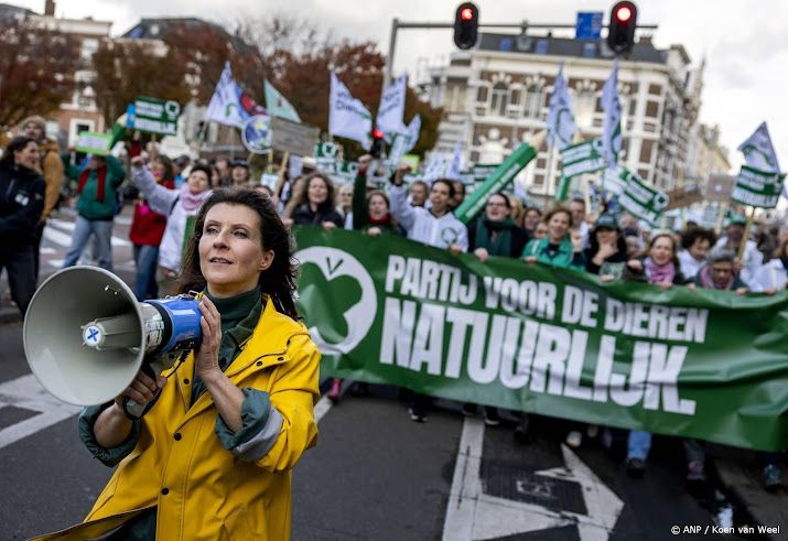 Ouwehand benadrukt op klimaatmars eensgezindheid PvdD