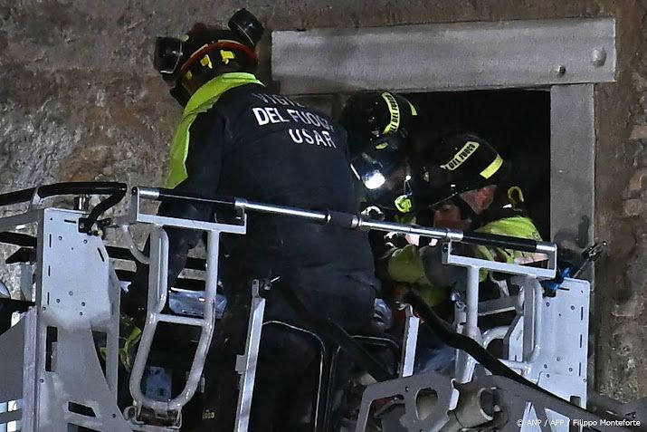 Media: van onder puin geredde bouwvakker Rome overleden