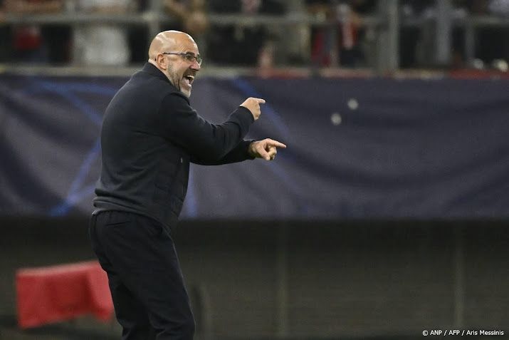 PSV-coach Bosz niet te spreken over optreden ploeg bij Olympiakos