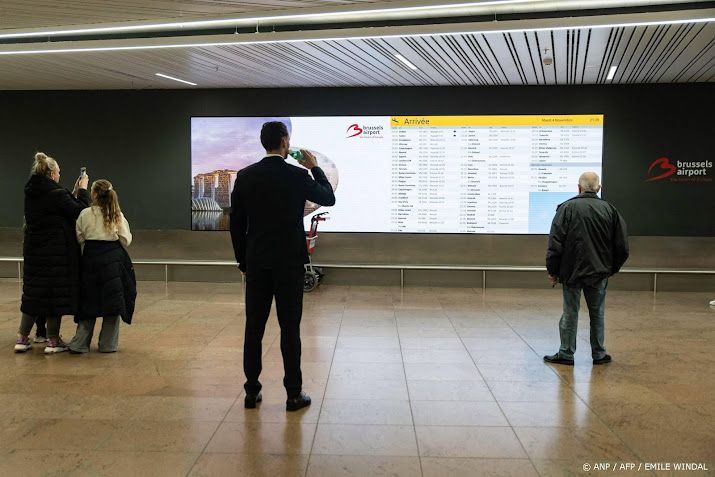 Brussels Airport open na sluitingen om drones, schrapt vluchten