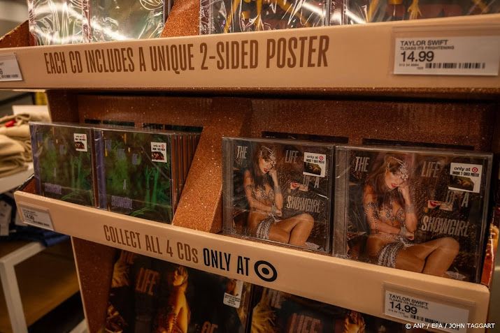 Taylor Swift houdt voor vijfde week stand in albumlijst