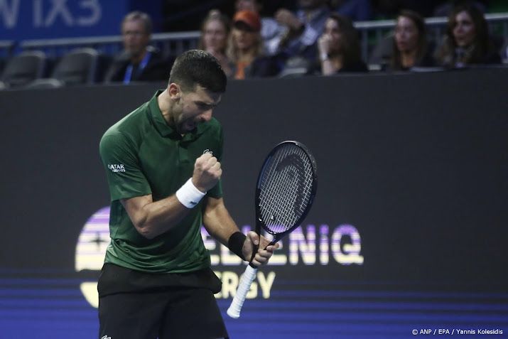 Tennisser Djokovic klopt Musetti en wint in Athene 101e titel