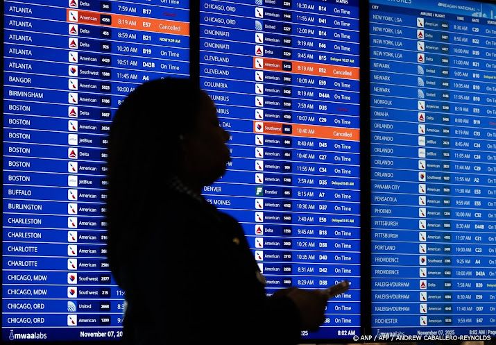 1460 vluchten gecanceld in VS door shutdown