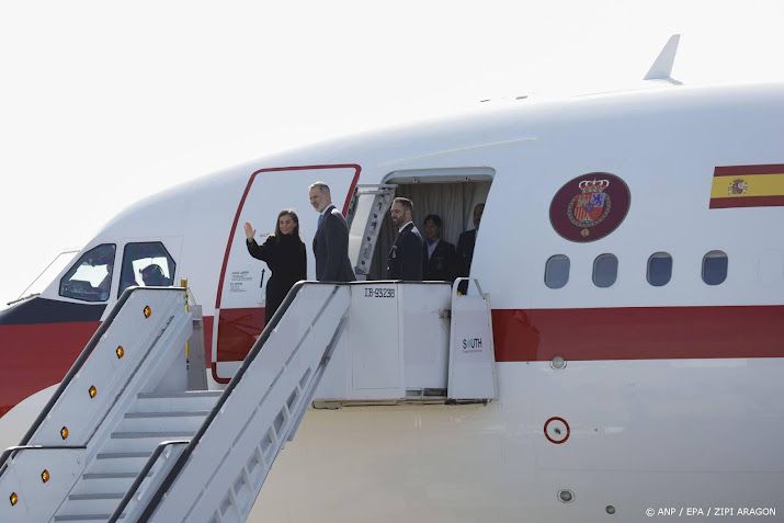 Spaans koningspaar onderweg naar China voor staatsbezoek