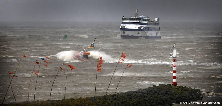 Code geel in Waddengebied voor maandagochtend