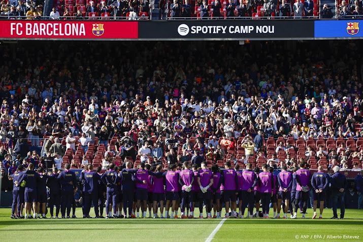 Barcelona speelt CL-duel met Eintracht Frankfurt in Camp Nou