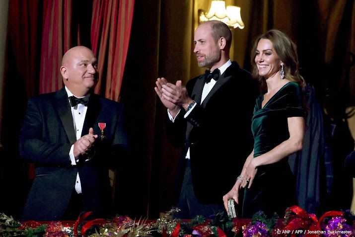 William en Catherine beleven 'magische avond' in Londen