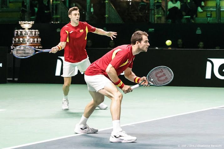Spaanse tennissers zonder Alcaraz naar halve finales Davis Cup