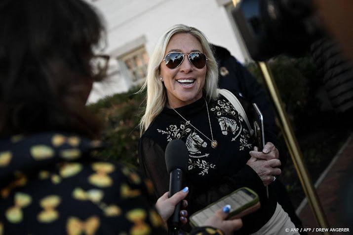 Marjorie Taylor Greene verlaat Huis van Afgevaardigden