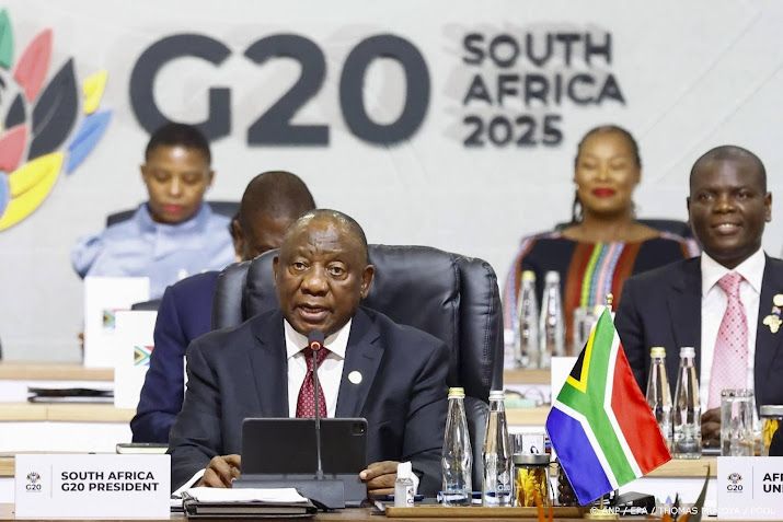 Zuid-Afrika benadrukt belang samenwerking bij start G20-top