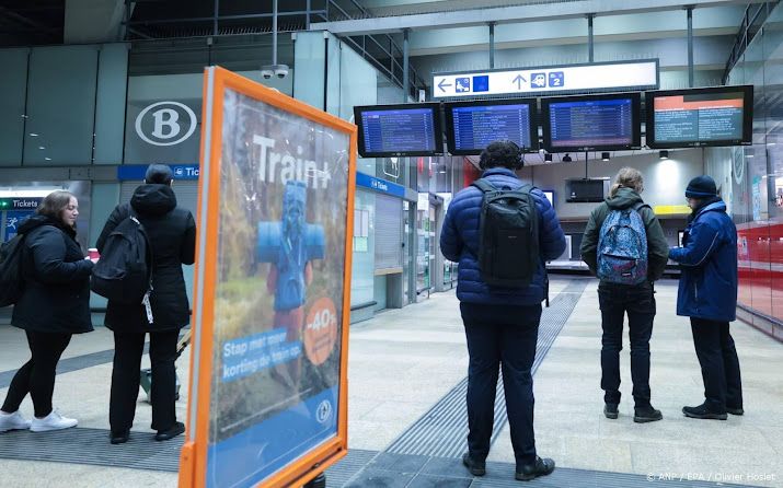 Overlast voor reizigers door driedaagse ov-staking in België 