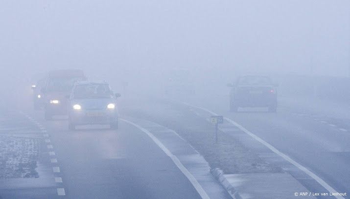 Code geel voor mist in noorden en westen