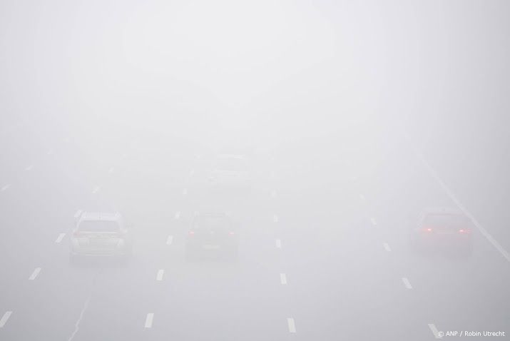 Code geel om dichte mist in het noorden