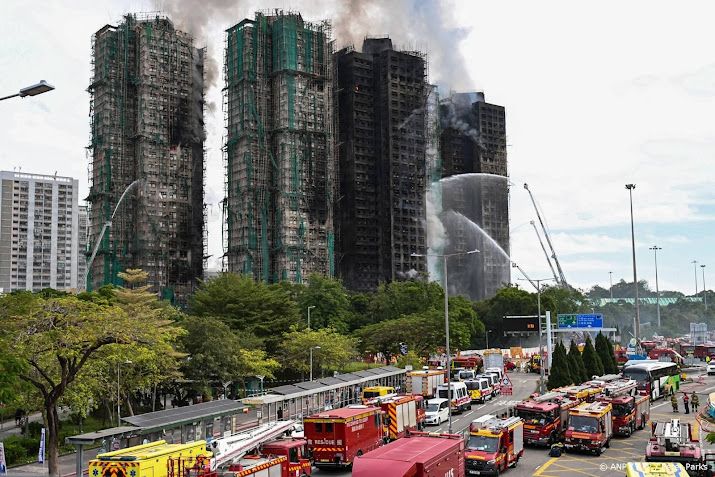 Dodental Hongkong passeert 50, brand onder controle