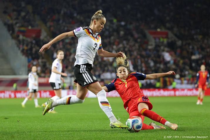 Duitsland en Spanje gelijk in eerste finaleduel Nations League