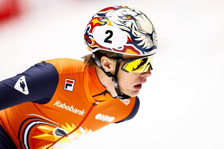 Shorttracker Van 't Wout eindigt als vijfde op 1500 meter
