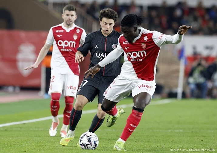 AS Monaco bezorgt Paris Saint-Germain tweede nederlaag in Ligue 1