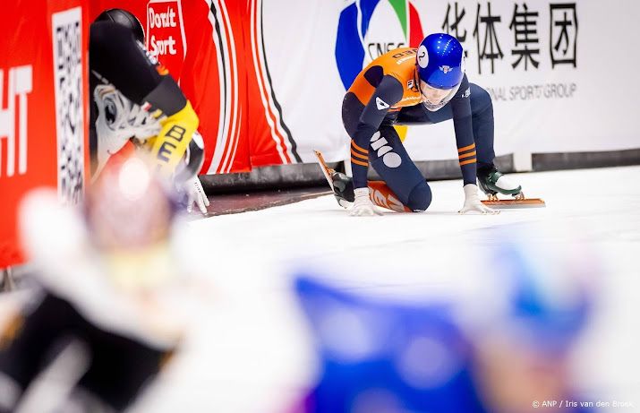 Shorttrackster Velzeboer mist na val medaille op 1500 meter 