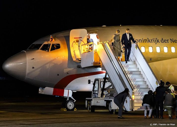 Koningspaar arriveert in Suriname voor staatsbezoek