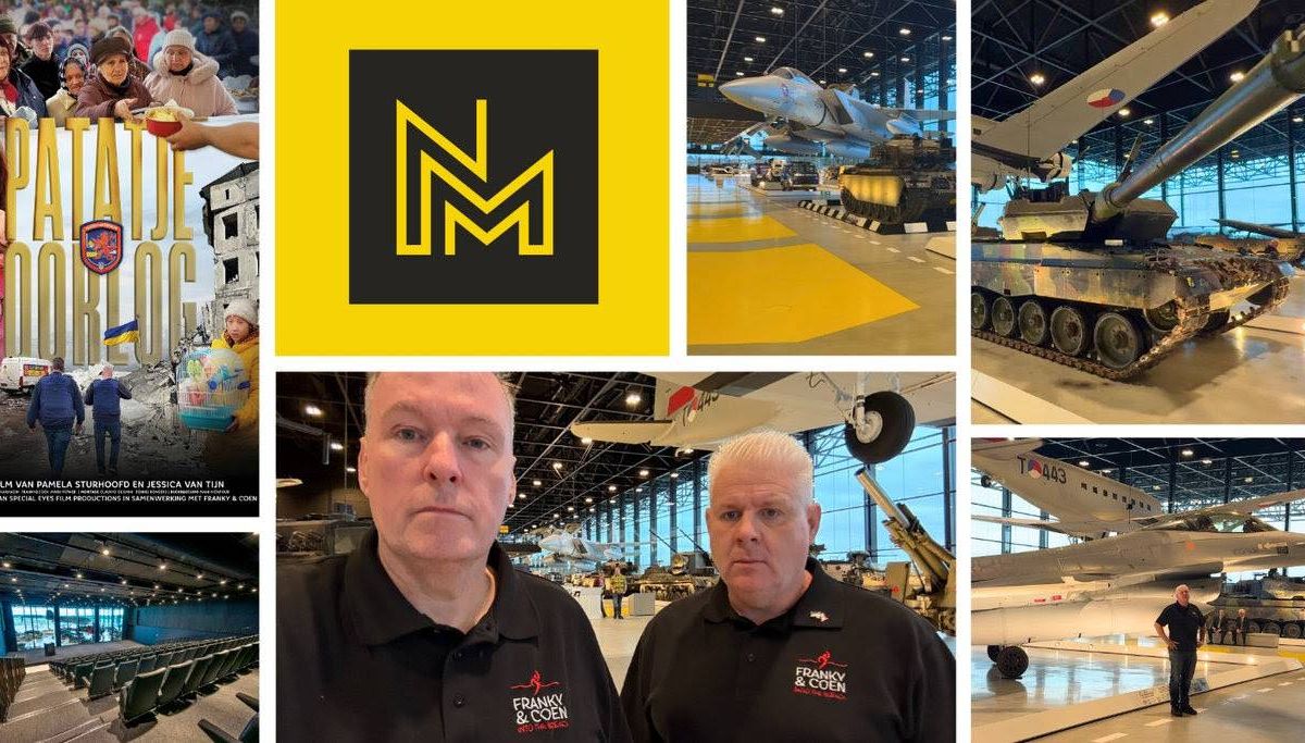 Komende zondag: bijzondere filmvertoning met ons, Franky en Coen, in het Nationaal Militair Museum.