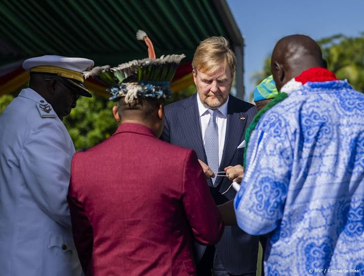 Koning krijgt vergiffenis van nazaten van tot slaaf gemaakten