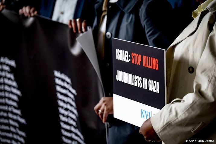 NVJ stuurt opnieuw brief over journalisten in Gaza