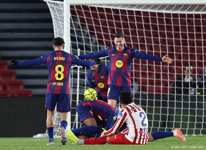 FC Barcelona steviger aan kop na zege op Atlético