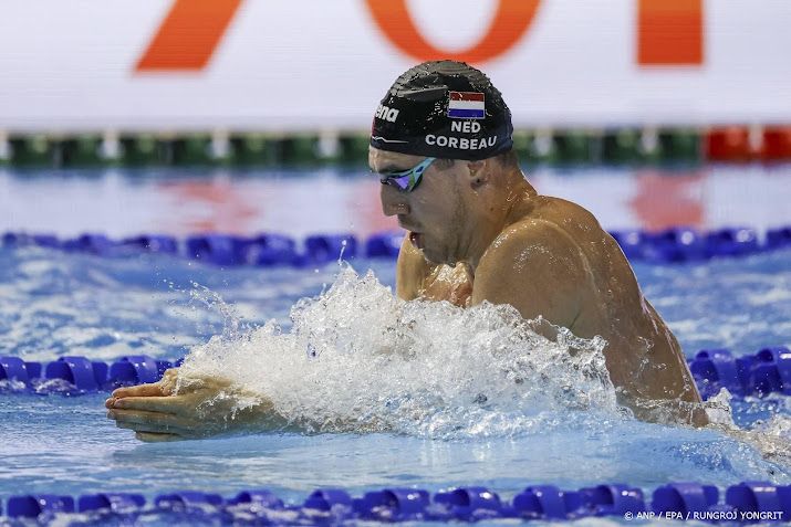 Corbeau pakt op EK kortebaan titel op 100 meter schoolslag