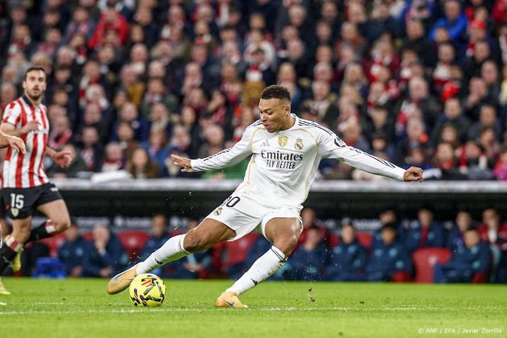 Mbappé leidt Real met twee fraaie doelpunten langs Athletic