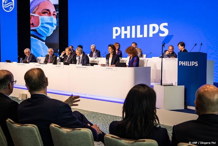 Philips toont herstel op afwachtend Damrak na forse koersdaling