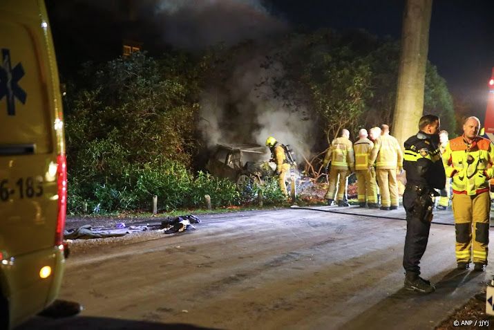 Tweede dode door ongeval Ermelo, auto vloog in brand