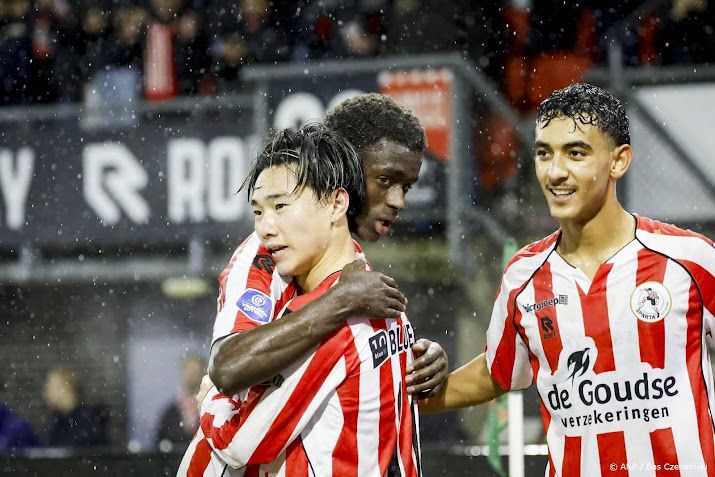 Sparta stijgt na winst tegen NAC naar negende plaats 