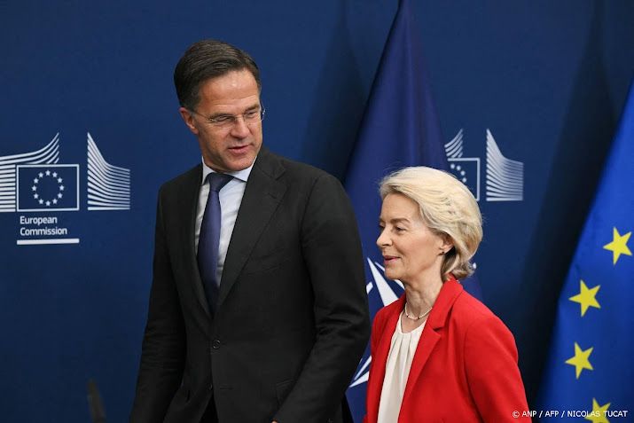 Von der Leyen en Rutte spreken opnieuw steun voor Oekraïne uit