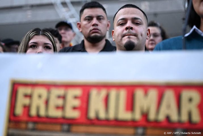 Ten onrechte uit VS gezette Salvadoraan Abrego vrijgelaten