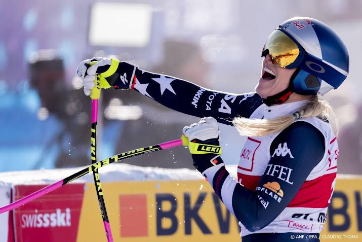 Skiester Vonn wint na zeven jaar weer wereldbekerwedstrijd 