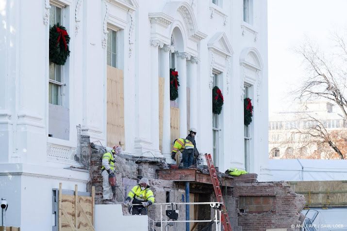 Rechtszaak moet bouw Trumps balzaal aan Witte Huis stoppen