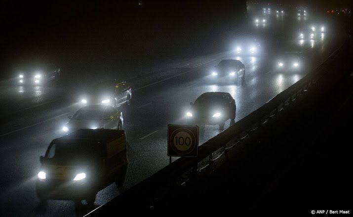 Code geel in oosten en zuidoosten om dichte mist