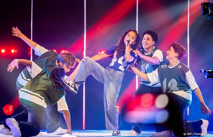 Meadow heel blij met performance op Junior Eurovisie Songfestival