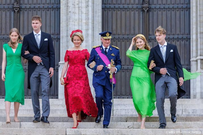 Koninklijk gezin België verstuurt kerstkaart