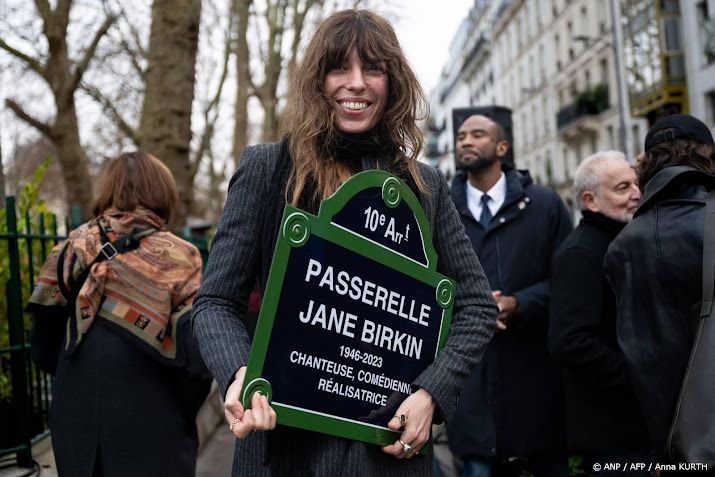 Brug in Parijs vernoemd naar Jane Birkin