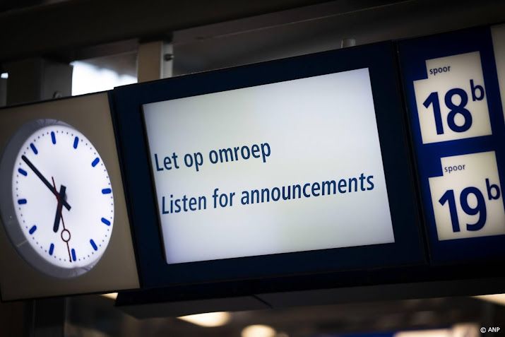NS kampt met storing reisinformatie 