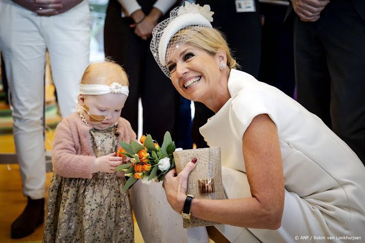 Koningin Máxima bij ondertekening partnerschap kinderoncologie