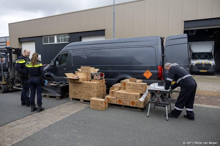 Meer vuurwerk in beslag genomen dan vorig jaar rond deze tijd
