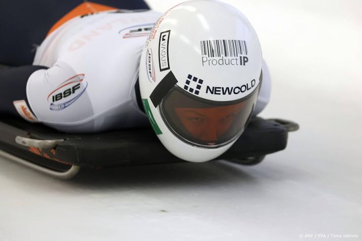 Skeletonster Bos achtste bij wereldbekerwedstrijd in Letland