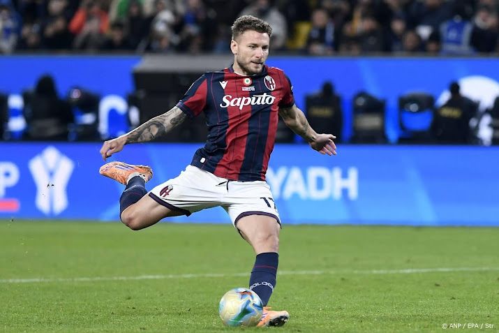 Immobile schiet Bologna naar finale Italiaanse Supercup 
