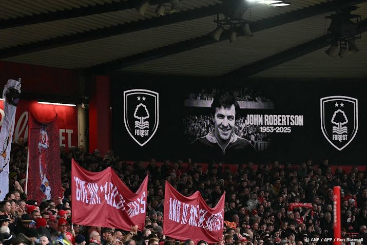 Nottingham Forest wil tribune vernoemen naar overleden Robertson 